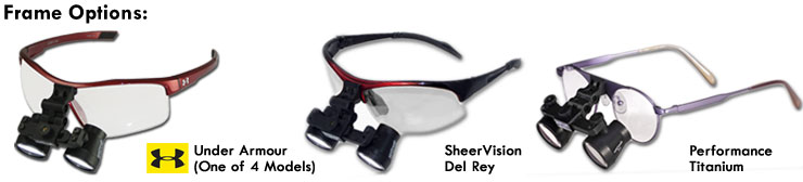 Great Flip-Up Loupes and Great Frames - SheerVision SV Sport and Titanium